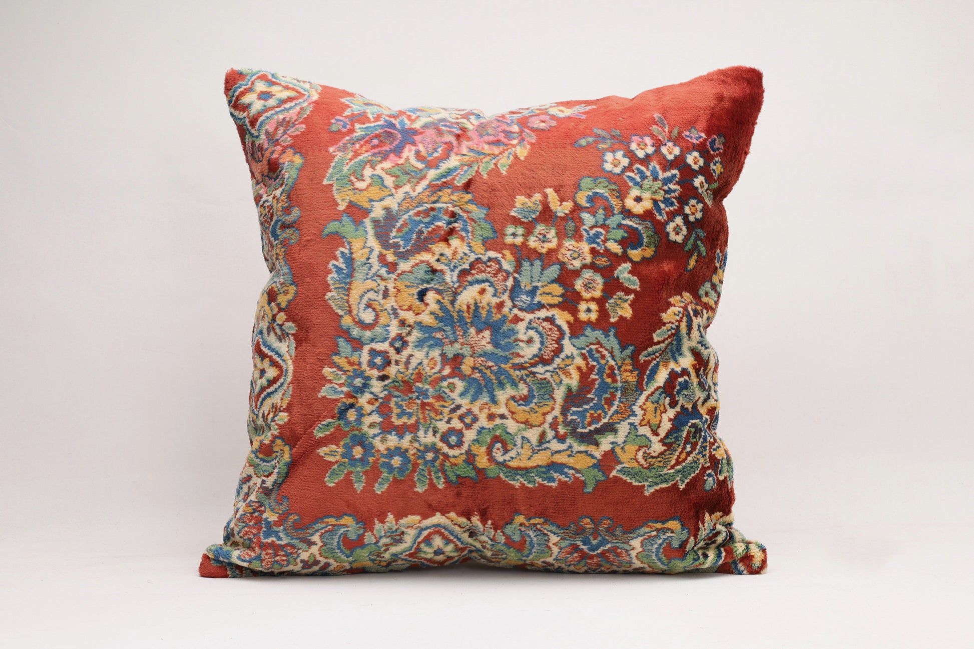 Handmade Vintage Cushion Cover | 50x50 cm - Dervish Rugs