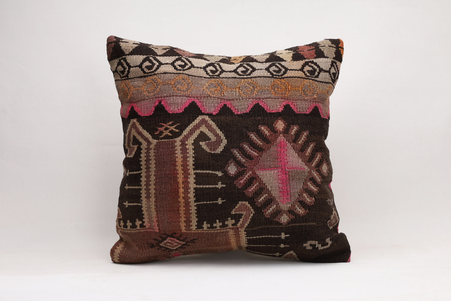 Handmade Vintage Cushion Cover | 50x50 cm - Dervish Rugs