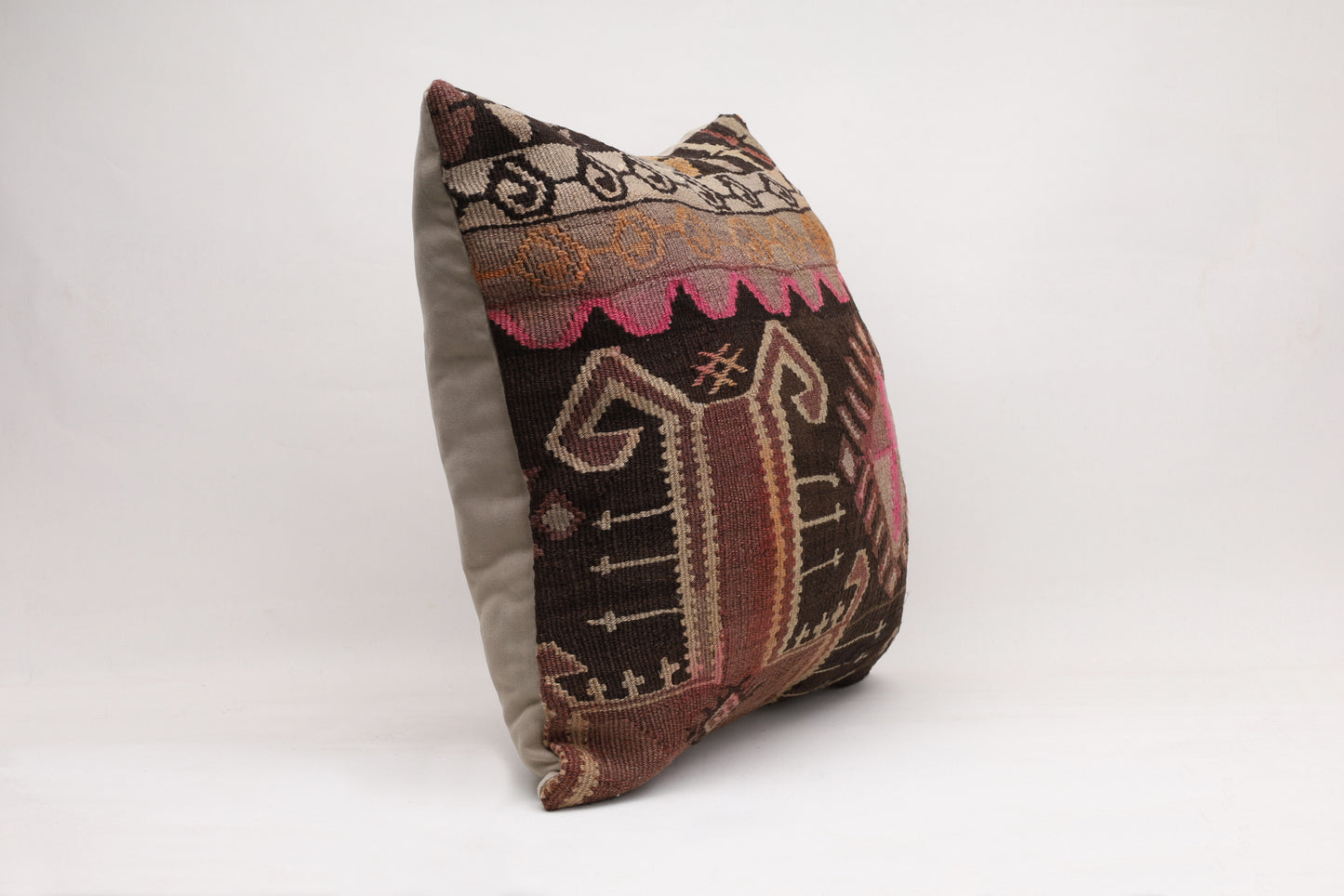 Handmade Vintage Cushion Cover | 50x50 cm - Dervish Rugs