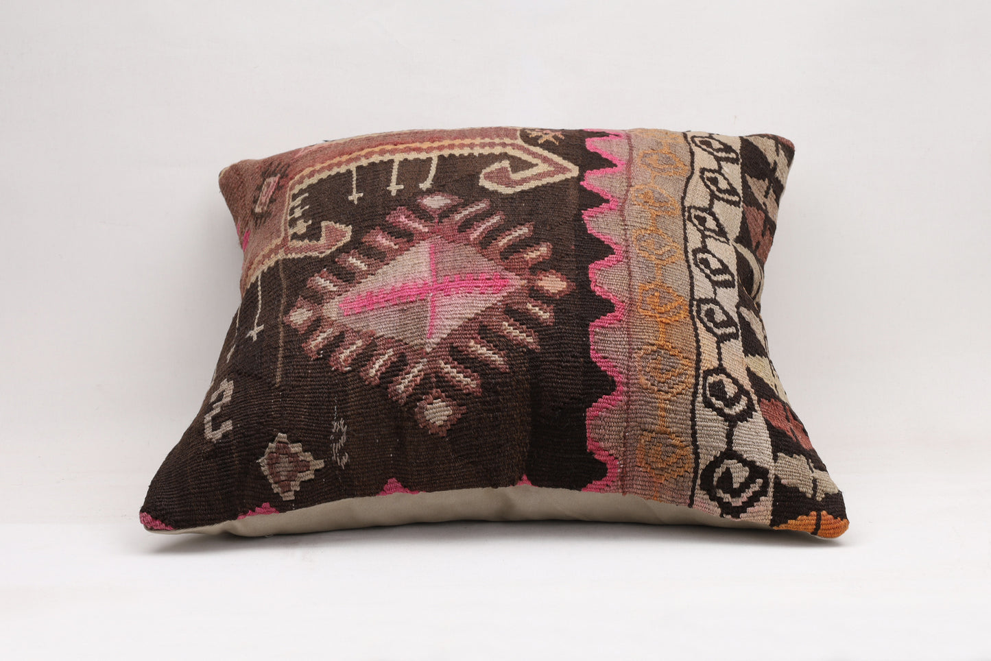 Handmade Vintage Cushion Cover | 50x50 cm - Dervish Rugs