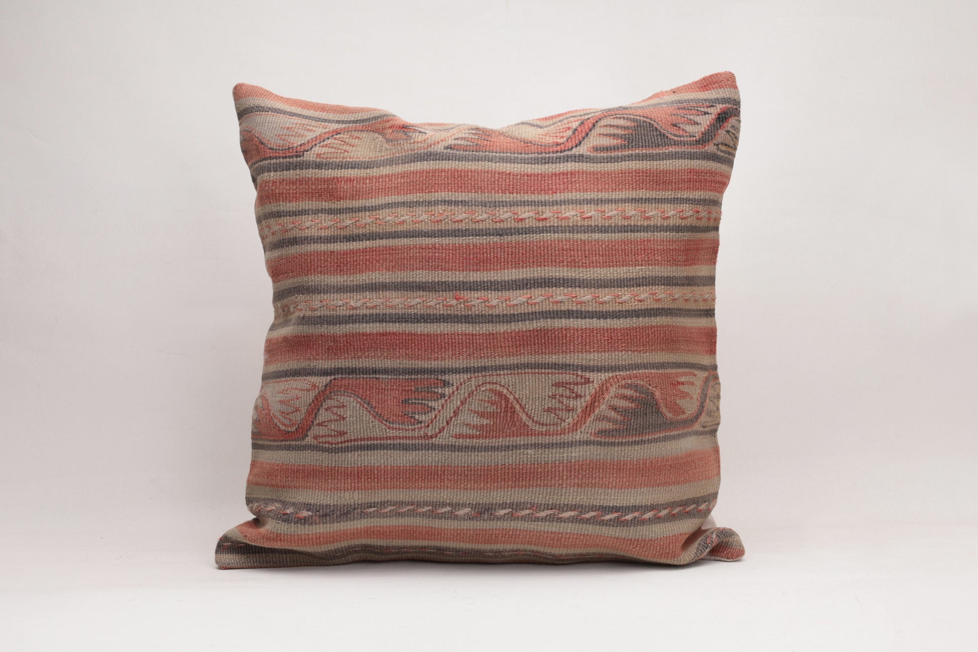 Handmade Vintage Cushion Cover | 50x50 cm - Dervish Rugs