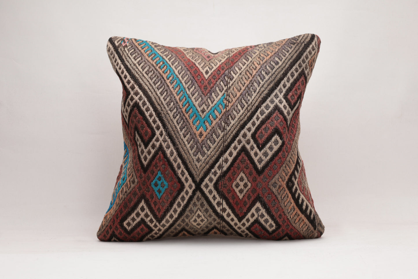 Handmade Vintage Cushion Cover | 50x50 cm - Dervish Rugs