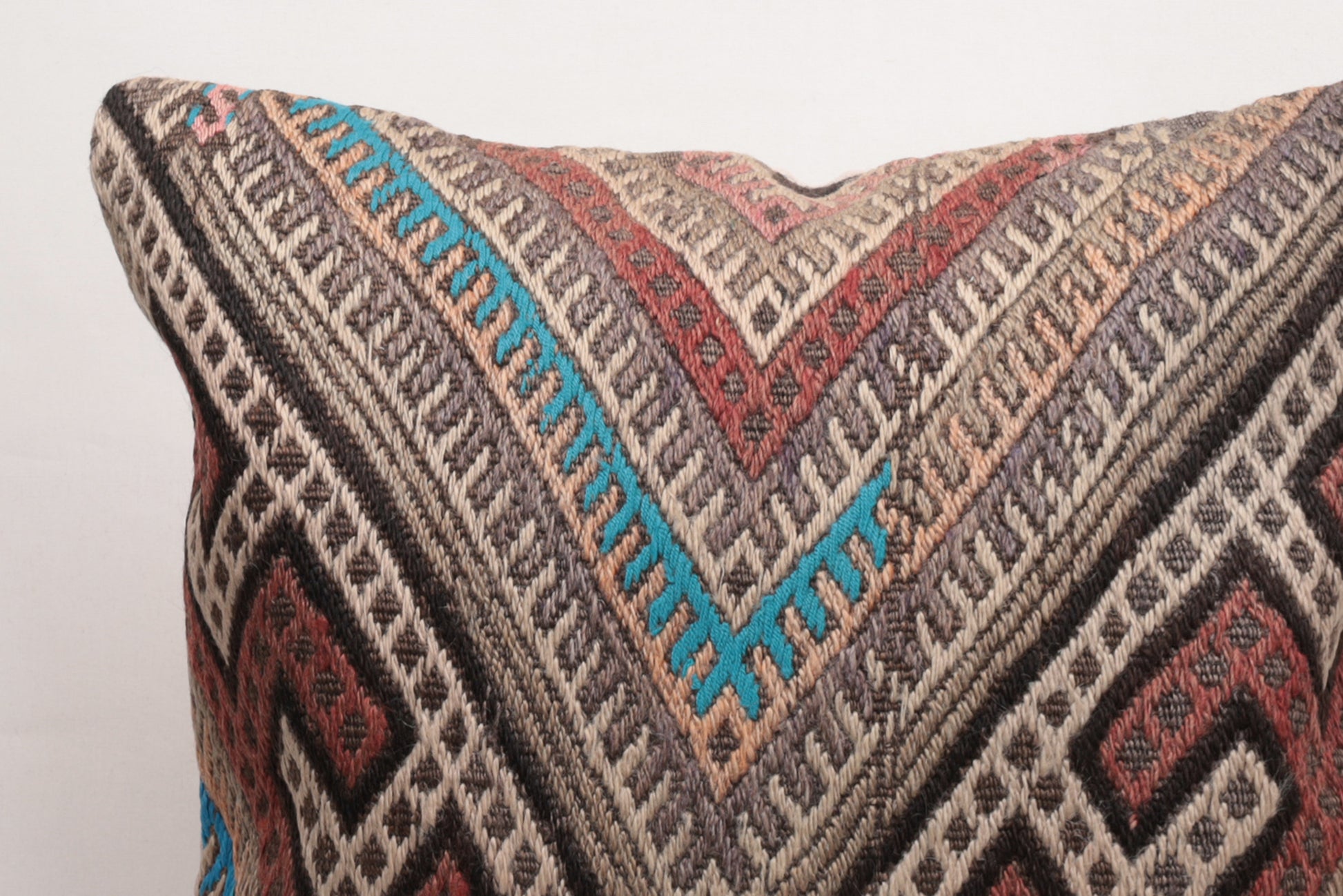 Handmade Vintage Cushion Cover | 50x50 cm - Dervish Rugs