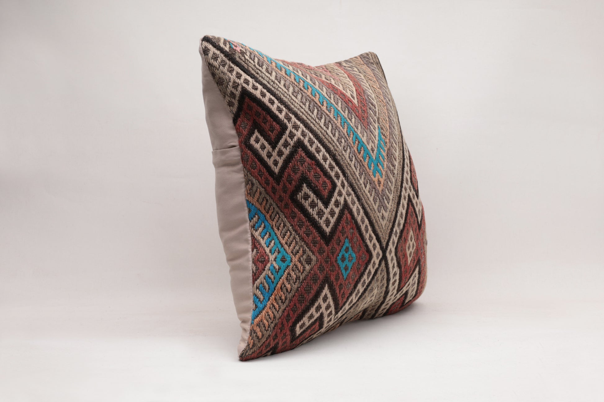 Handmade Vintage Cushion Cover | 50x50 cm - Dervish Rugs