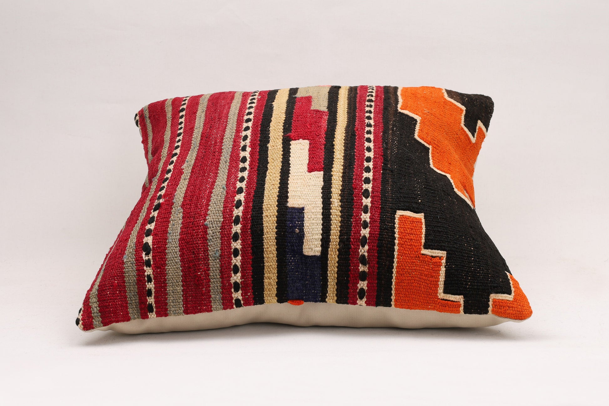 Handmade Vintage Cushion Cover | 50x50 cm - Dervish Rugs