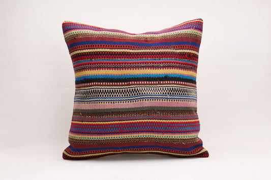 Handmade Vintage Cushion Cover | 50x50 cm - Dervish Rugs