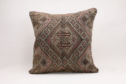 Handmade Vintage Cushion Cover | 50x50 cm - Dervish Rugs