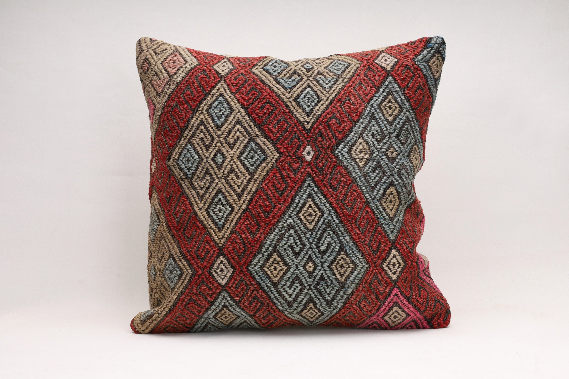 Handmade Vintage Cushion Cover | 50x50 cm - Dervish Rugs