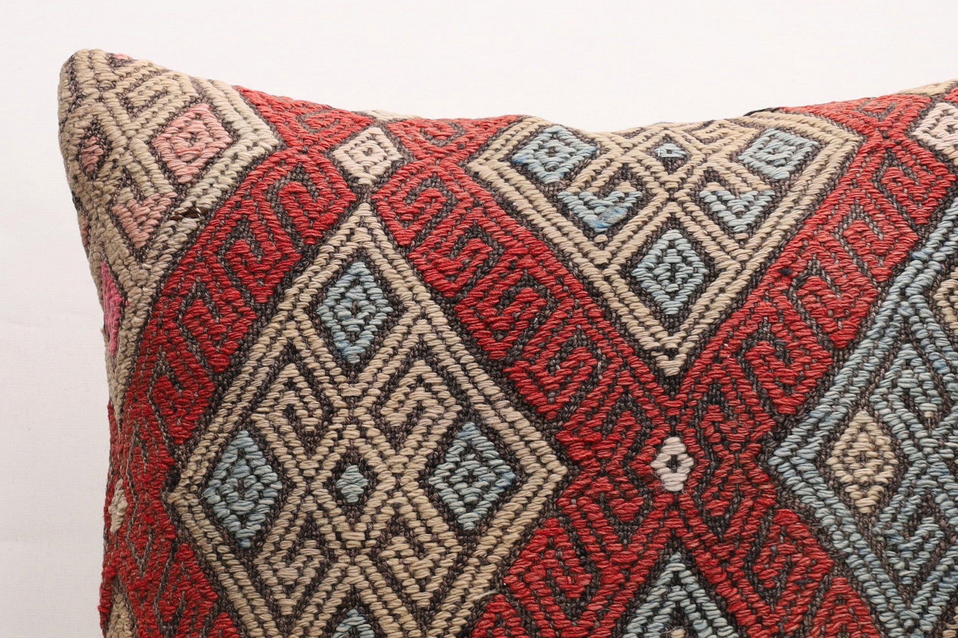 Handmade Vintage Cushion Cover | 50x50 cm - Dervish Rugs