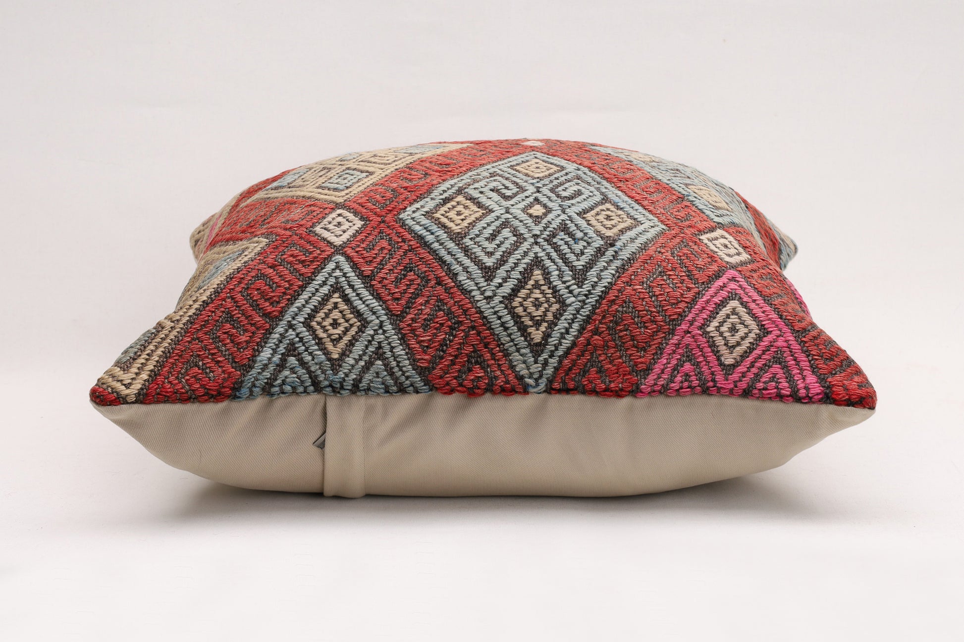 Handmade Vintage Cushion Cover | 50x50 cm - Dervish Rugs