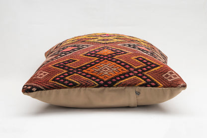 Handmade Vintage Cushion Cover | 50x50 cm - Dervish Rugs