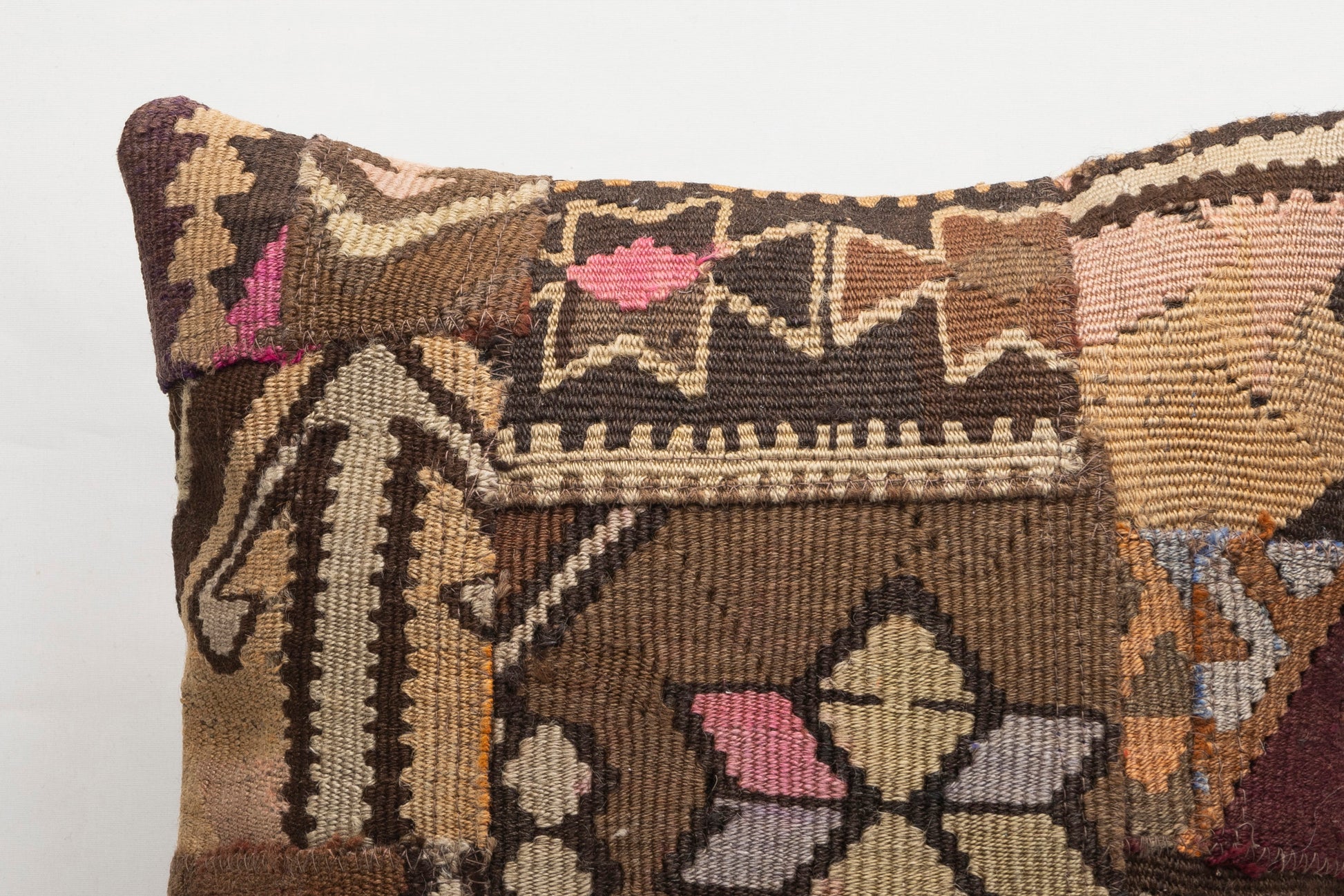 Handmade Vintage Cushion Cover | 50x50 cm - Dervish Rugs