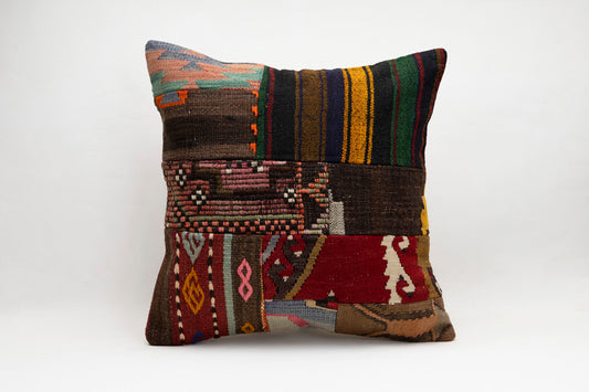 Handmade Vintage Cushion Cover | 50x50 cm - Dervish Rugs