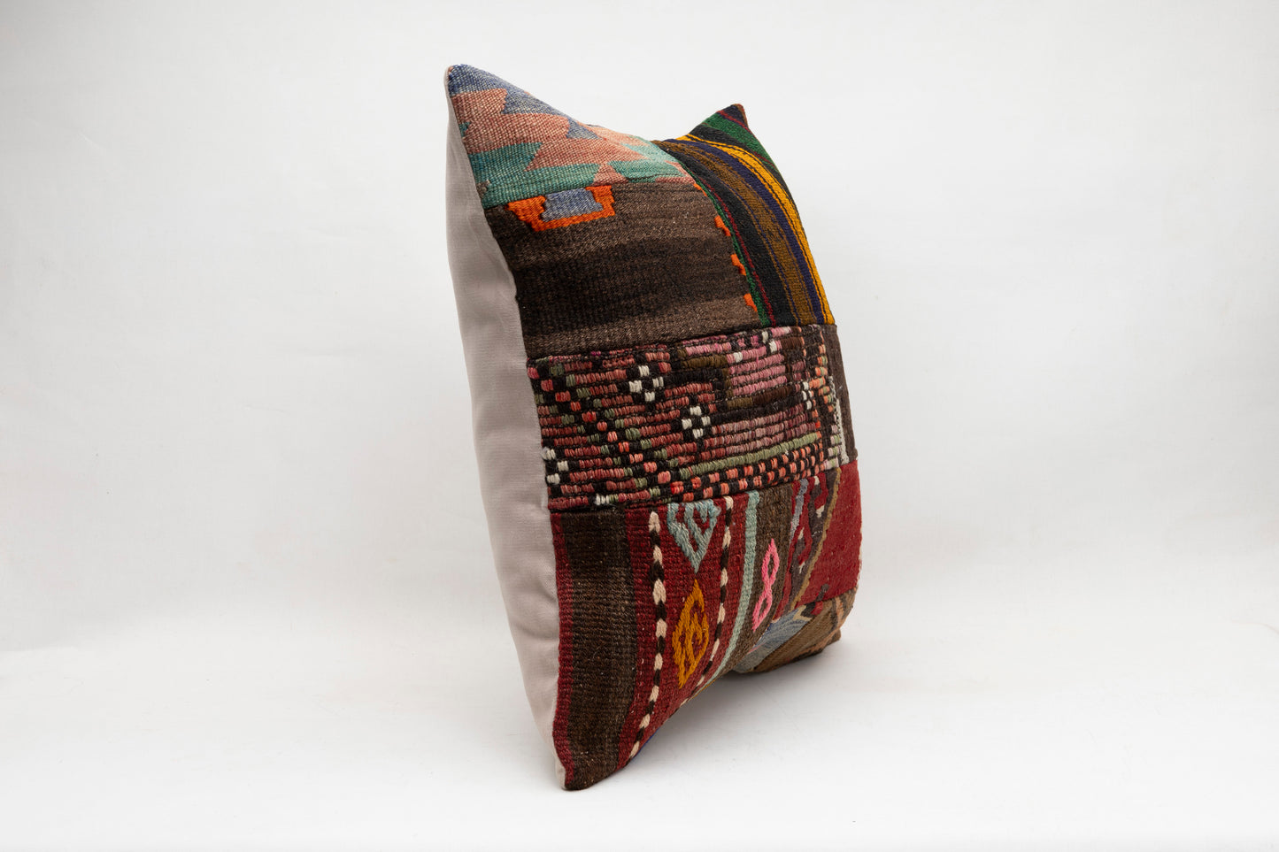 Handmade Vintage Cushion Cover | 50x50 cm - Dervish Rugs