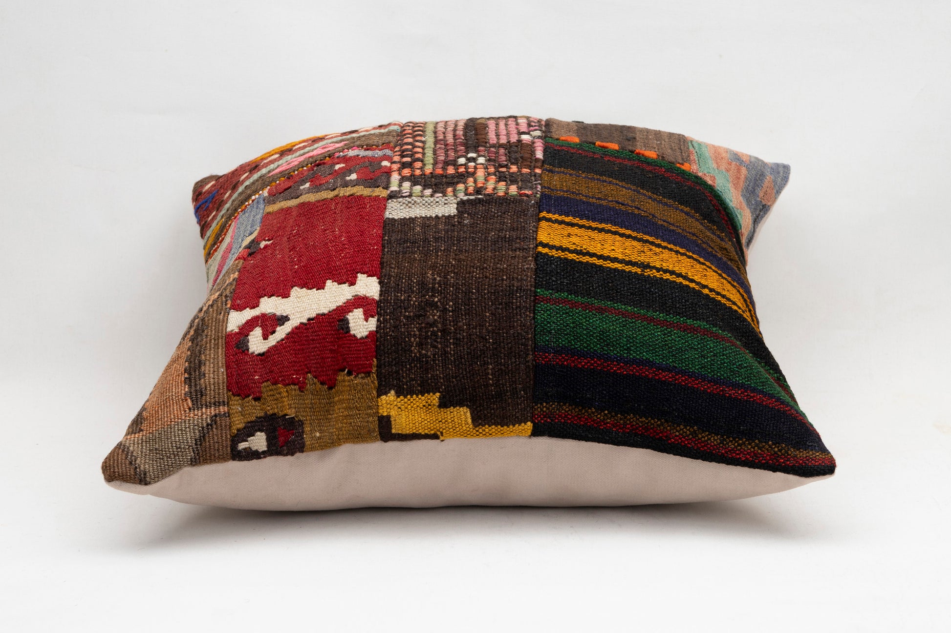 Handmade Vintage Cushion Cover | 50x50 cm - Dervish Rugs