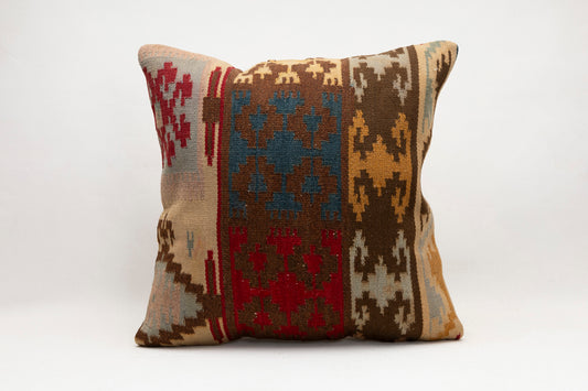 Handmade Vintage Cushion Cover | 50x50 cm - Dervish Rugs