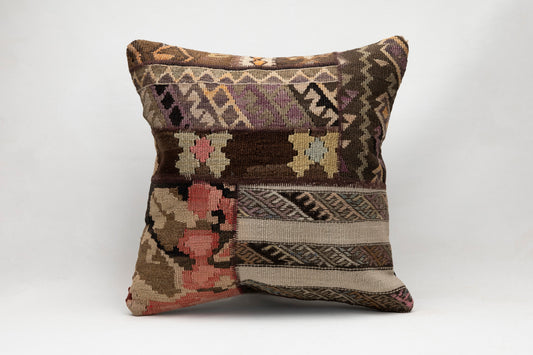 Handmade Vintage Cushion Cover | 50x50 cm - Dervish Rugs