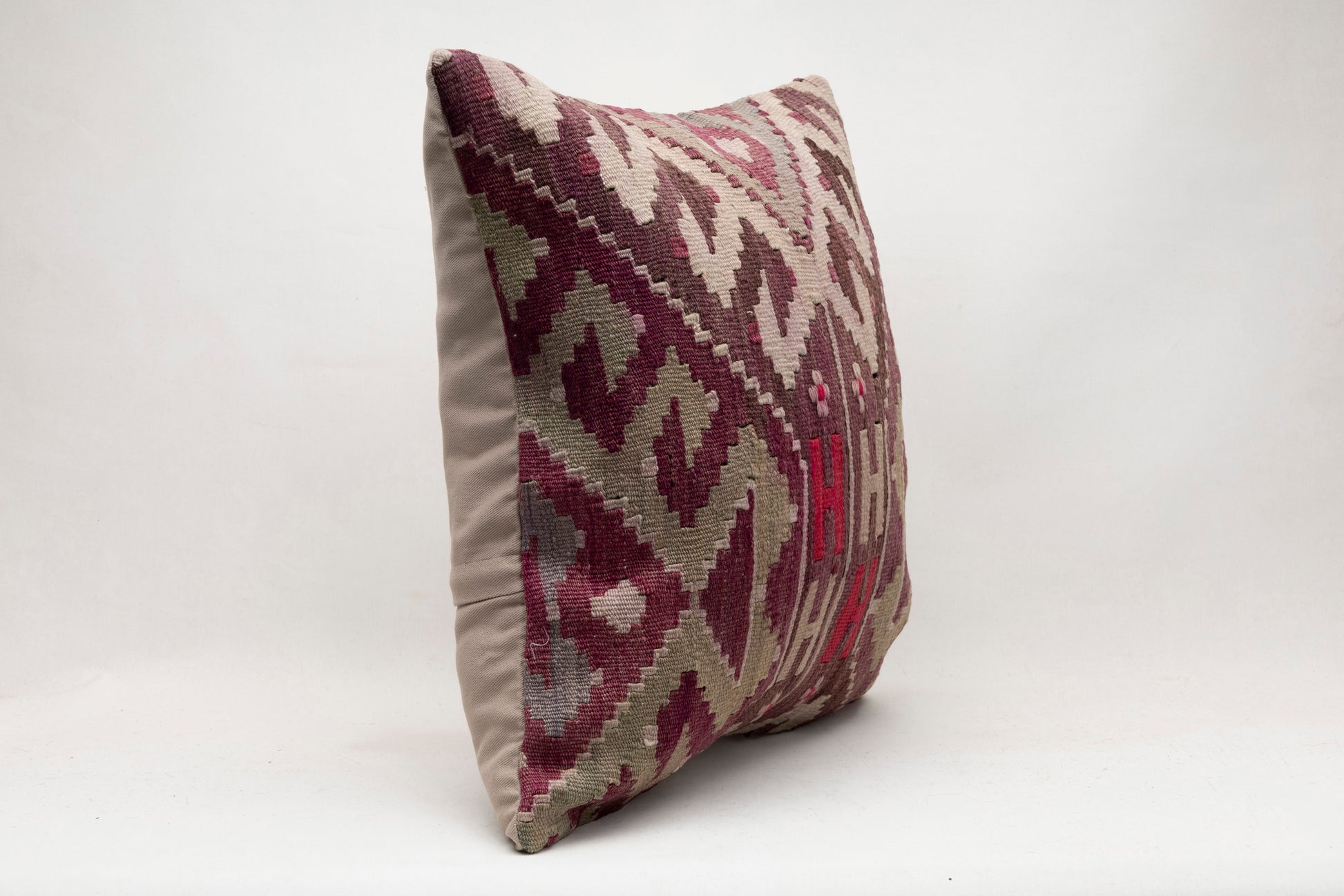 Handmade Vintage Cushion Cover | 50x50 cm - Dervish Rugs