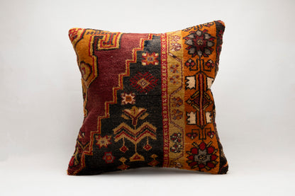 Handmade Vintage Cushion Cover | 50x50 cm - Dervish Rugs