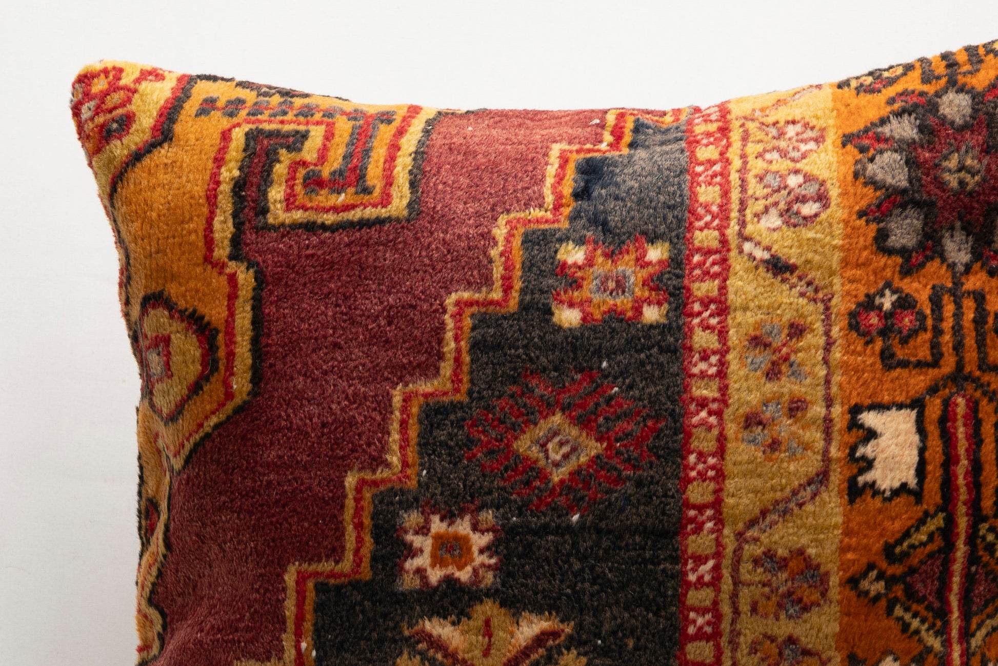 Handmade Vintage Cushion Cover | 50x50 cm - Dervish Rugs