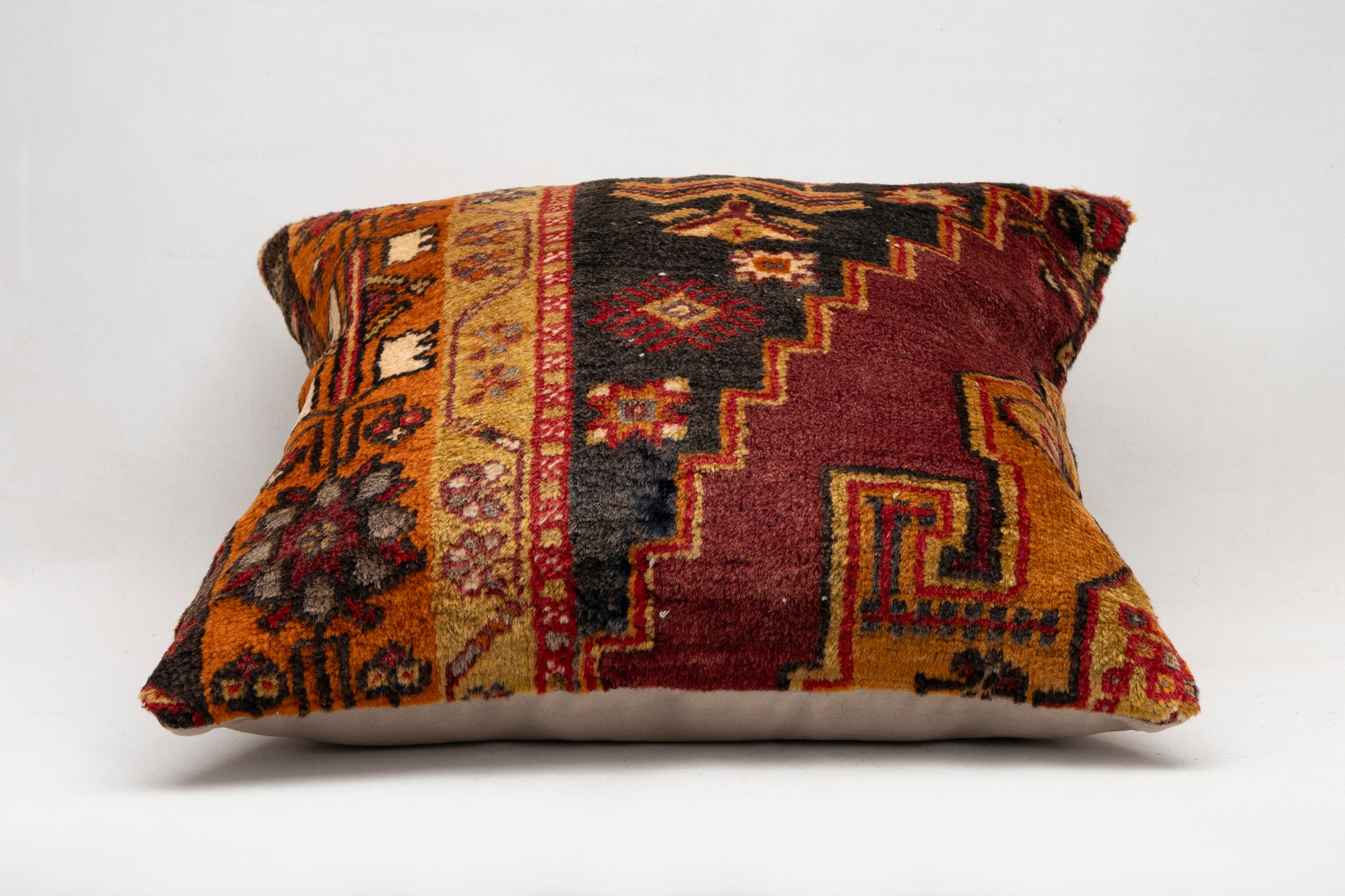 Handmade Vintage Cushion Cover | 50x50 cm - Dervish Rugs