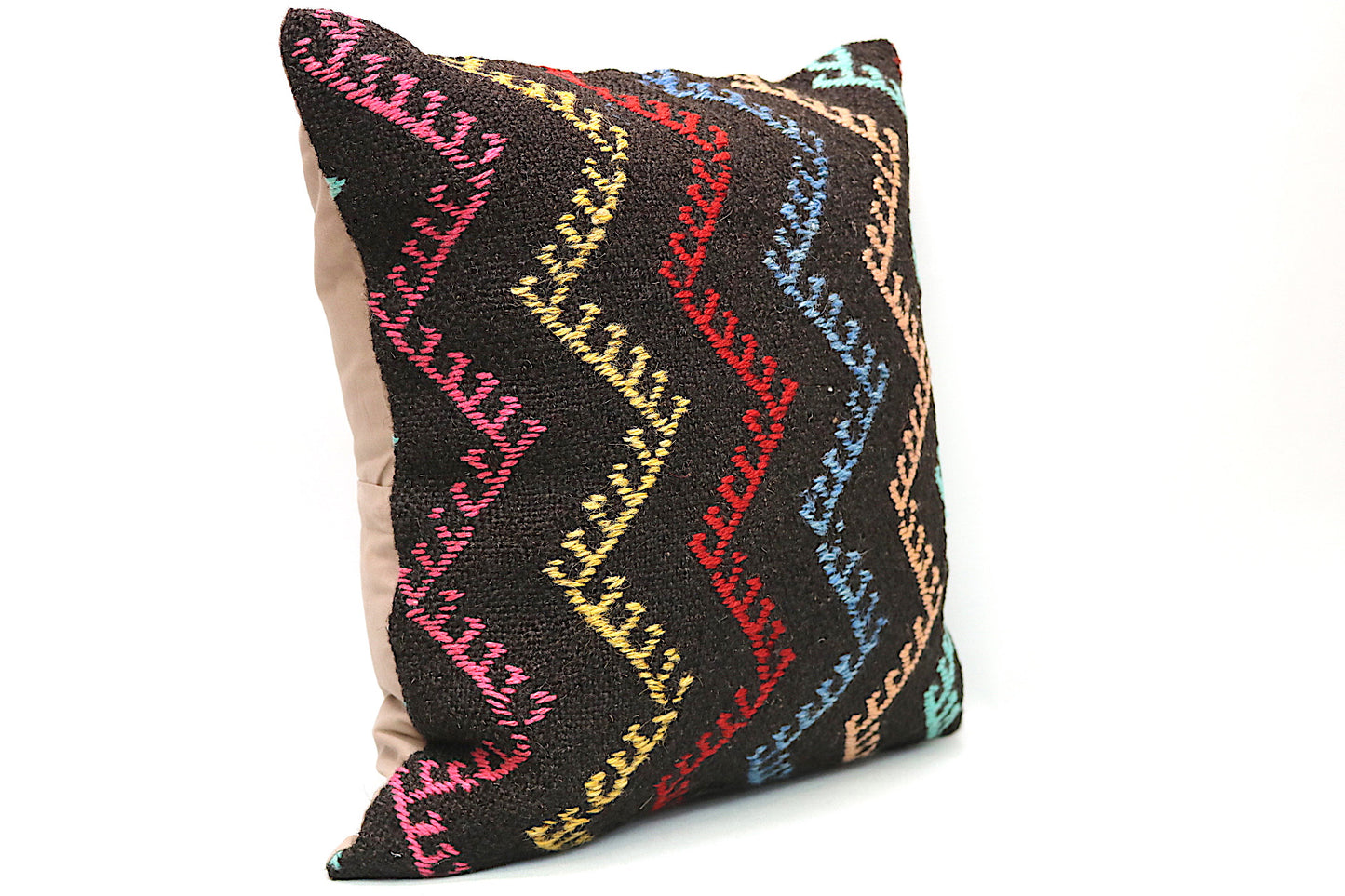 Handmade Vintage Cushion Cover | 50x50 cm - Dervish Rugs