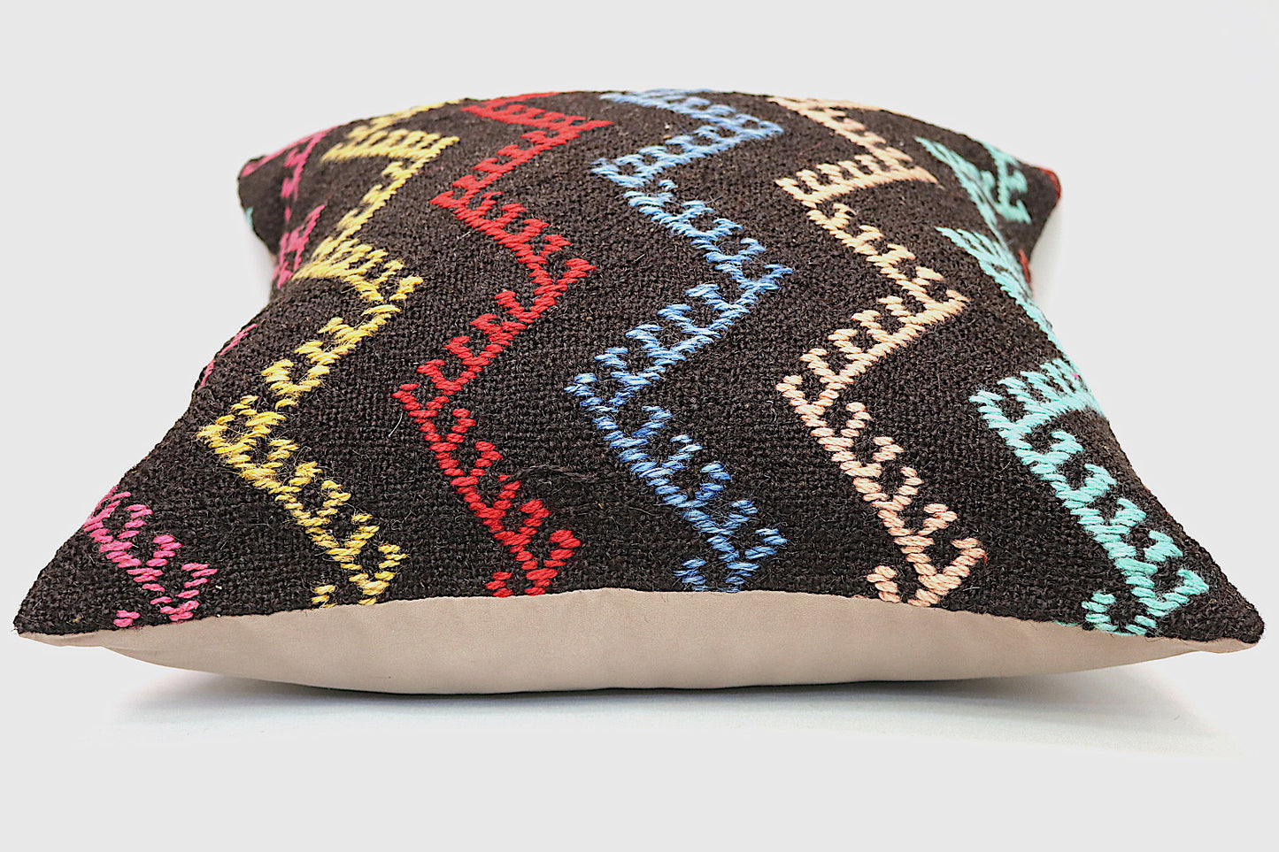 Handmade Vintage Cushion Cover | 50x50 cm - Dervish Rugs