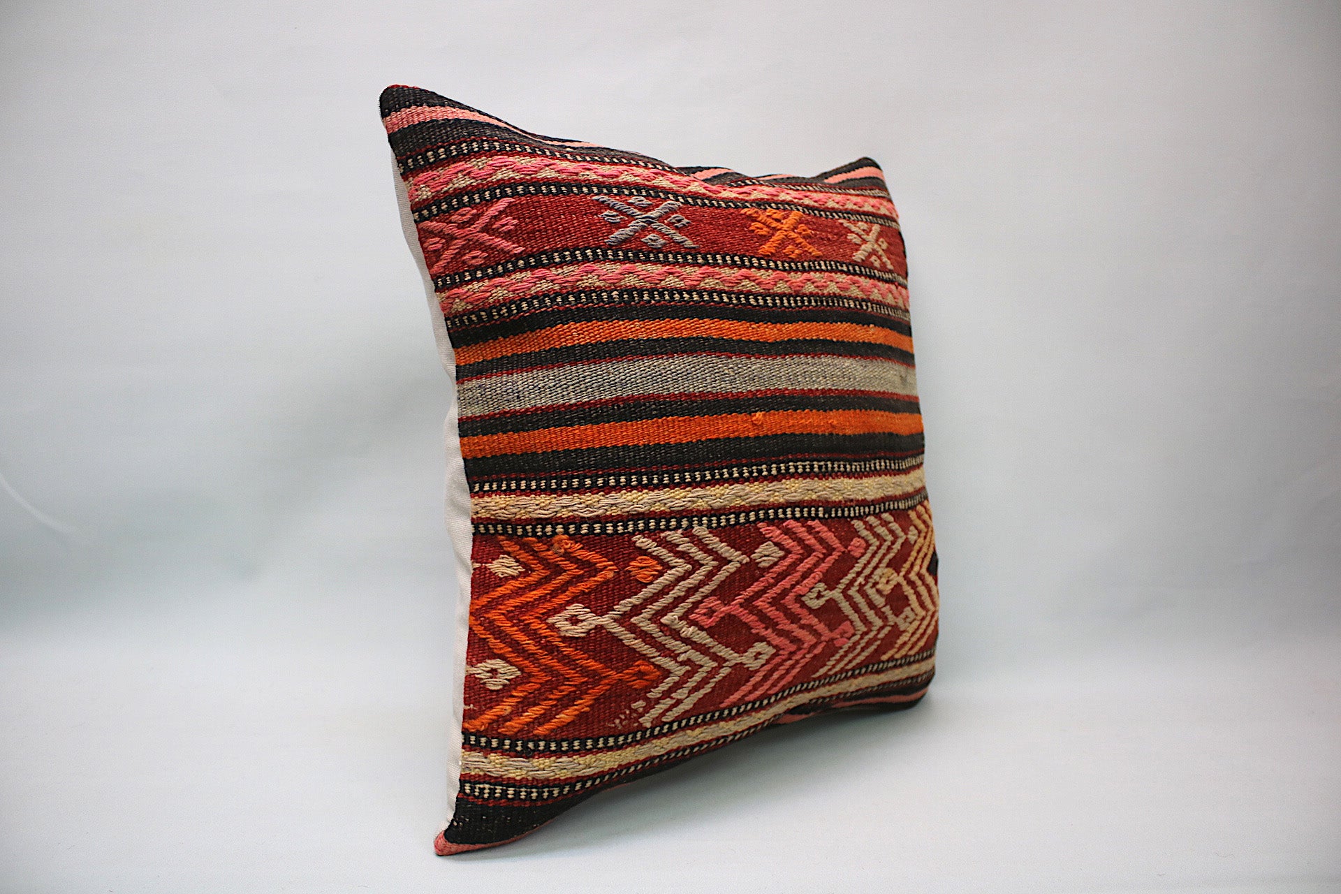 Handmade Vintage Cushion Cover | 50x50 cm - Dervish Rugs