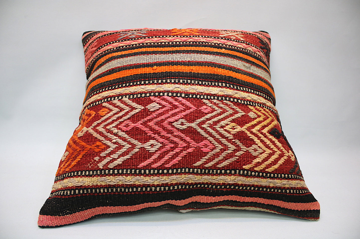 Handmade Vintage Cushion Cover | 50x50 cm - Dervish Rugs