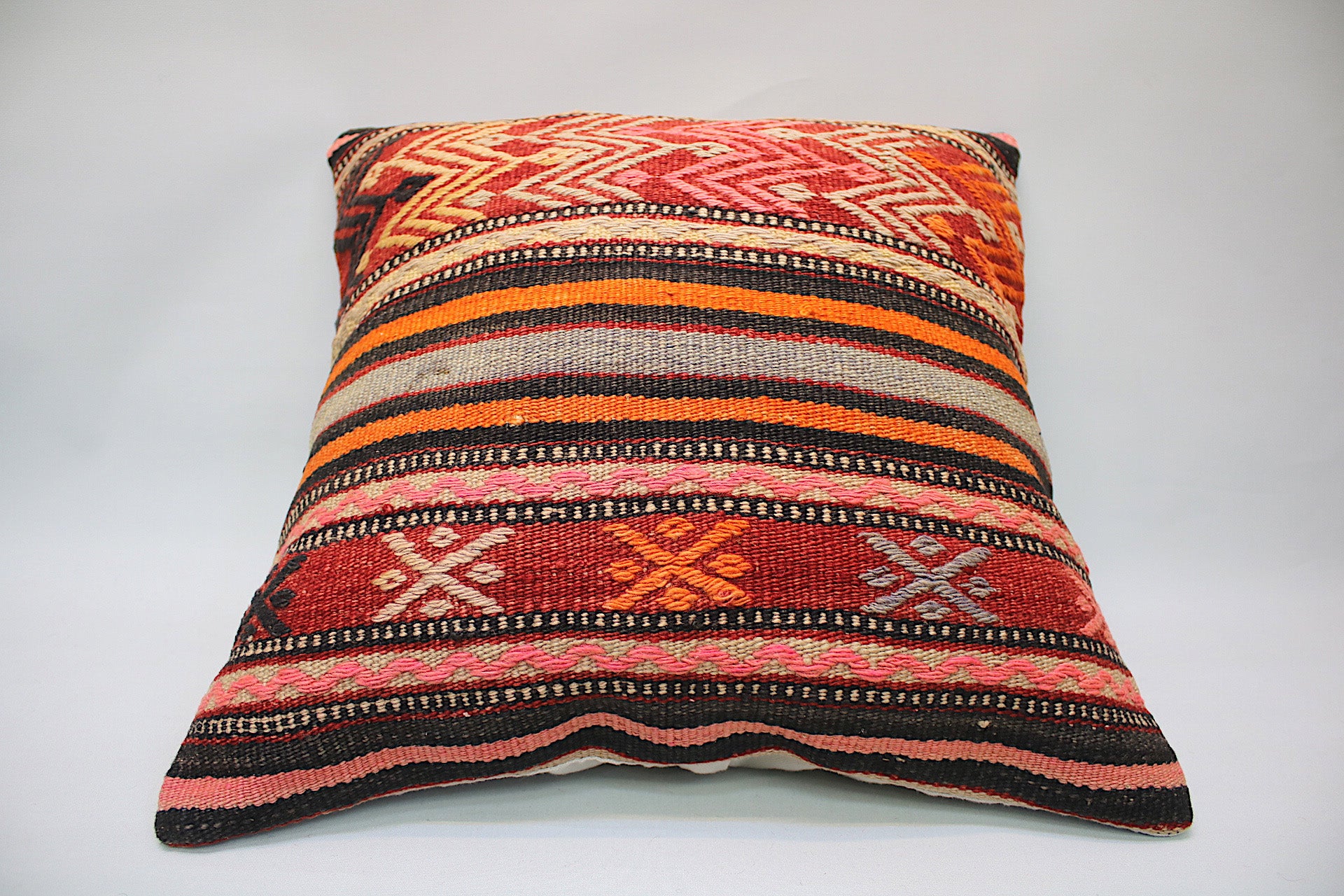 Handmade Vintage Cushion Cover | 50x50 cm - Dervish Rugs