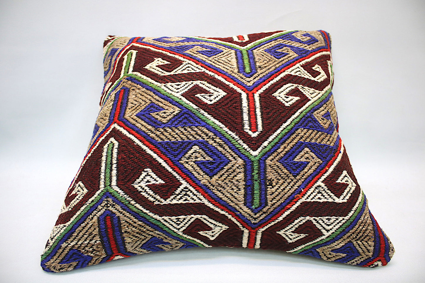 Handmade Vintage Cushion Cover | 50x50 cm - Dervish Rugs