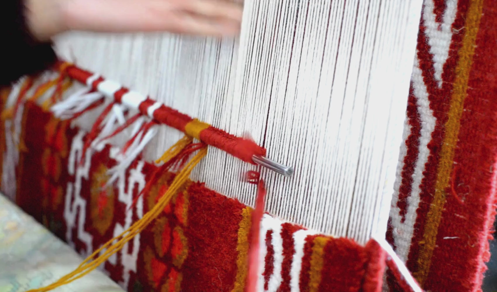 Load video: Rug Production